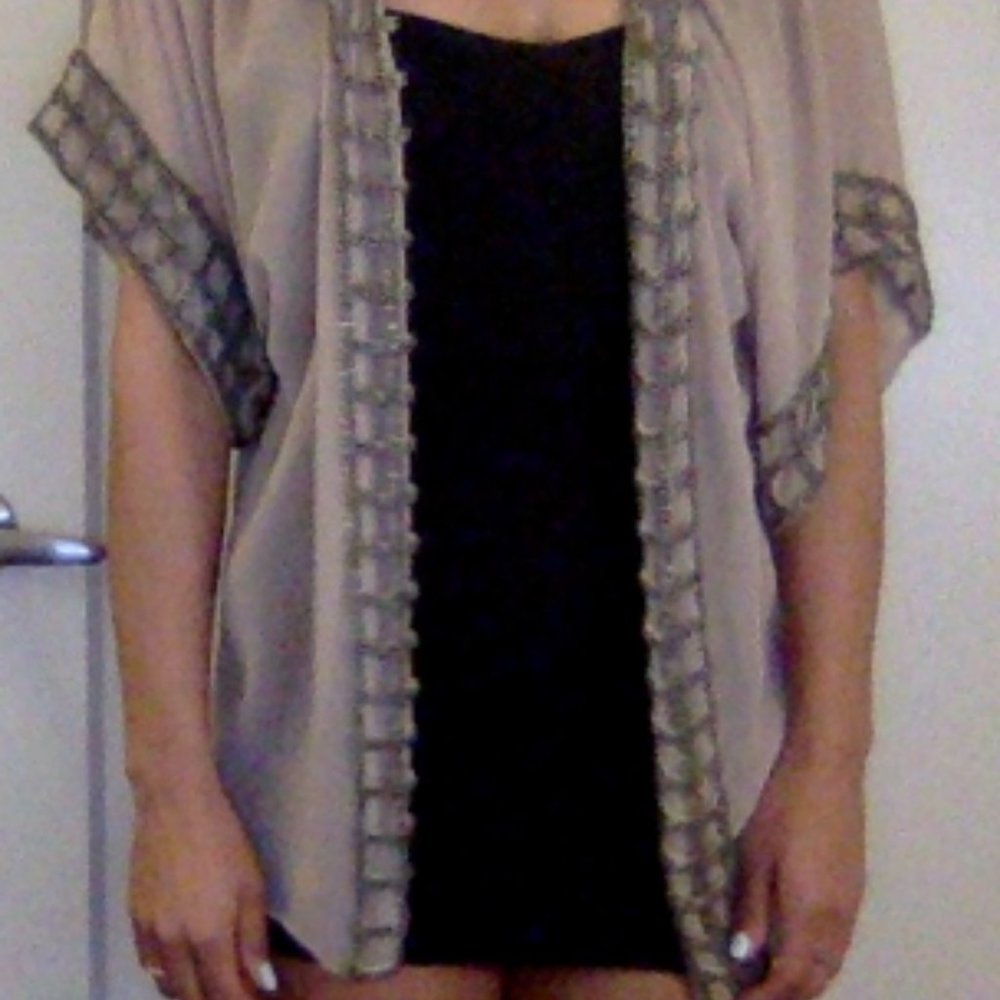 Nasty Gal Caged Kimono Jacket